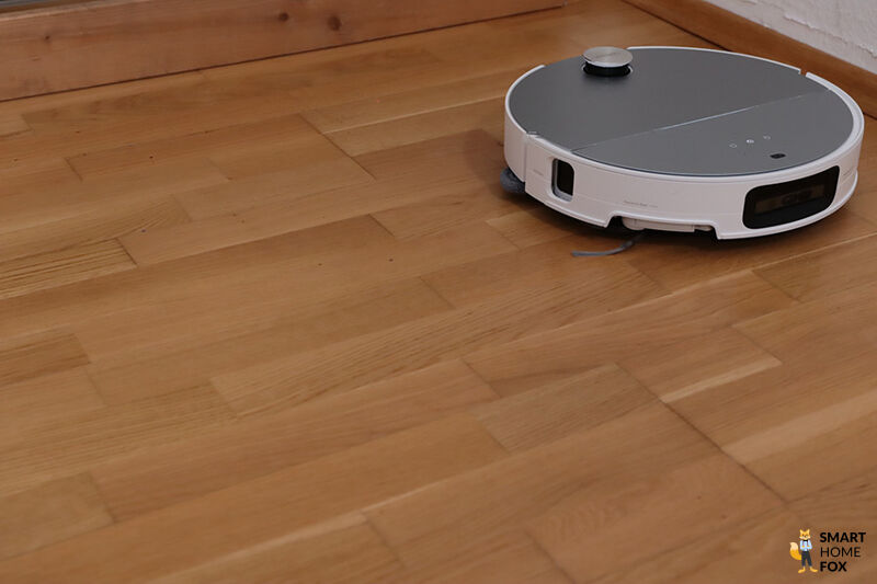 Roborock S9 MaxV Ultra убрал с пола весь песок